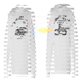 鎌倉 ジャパン オシャレ クール サーフィン バイク オートバイ 長袖Tシャツ - Kawaiitshirt