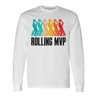 障害者 障害者 車椅子バスケットボール選手 長袖Tシャツ - Kawaiitshirt