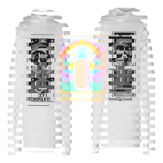 面白い Choccy ミルク タロット カード チョコレート ミルクセーキ 長袖tシャツ 長袖Tシャツ - Kawaiitshirt