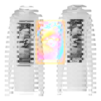 面白いtシャツ ポメラニアン イヌ わんこ メンズ 犬好き グッズ かわいい おもしろ 面白い 服 ネタ 犬 長袖tシャツ 長袖Tシャツ - Kawaiitshirt