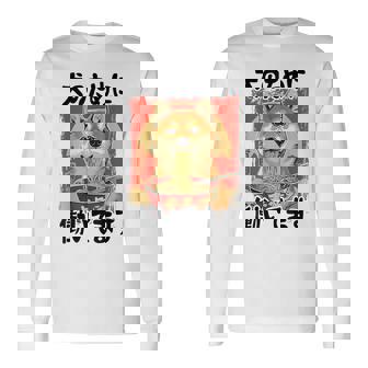 面白いtシャツ 柴犬 イヌ わんこ メンズ 犬好き グッズ おもしろ 面白い 服 ネタ わんこ シバイヌ 長袖Tシャツ - Kawaiitshirt