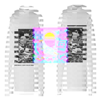 面白いtシャツ 猫 ゲーム ネコ ゲーマー メンズ 猫好き グッズ かわいい おもしろ 面白い 服 ネタ 長袖tシャツ 長袖Tシャツ - Kawaiitshirt