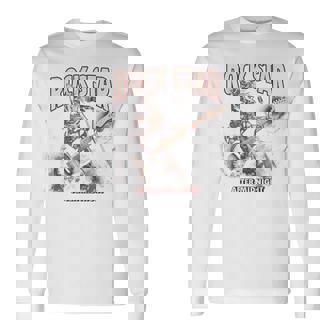 面白いギター猫 エレキギターでロックを弾く猫 長袖tシャツ 長袖Tシャツ - Kawaiitshirt