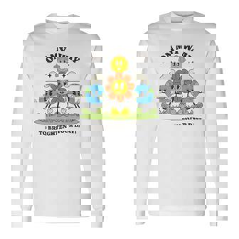 面白いポジティブスマイルサンガーデンハッピーガーデナー植物が育つ 長袖tシャツ 長袖Tシャツ - Kawaiitshirt