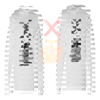 面白くて笑いたい人のためのxハムスター。 長袖tシャツ 長袖Tシャツ - Kawaiitshirt