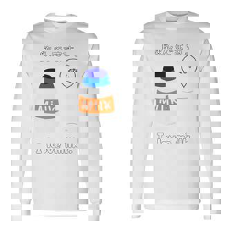 飲んでます。 I Love Milk 牛乳 ミルク びん ボトル カップ 健康 の イラスト 長袖tシャツ 長袖Tシャツ - Kawaiitshirt