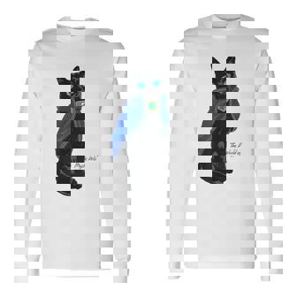 黒猫のウィズ 黒猫 長袖Tシャツ - Kawaiitshirt