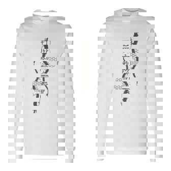 龍体文字 とほかみえみため とほかみゑひため かごめ 上り龍下り龍 陰陽 龍神 フトマニ図 神代文字 開運 言霊 お守り 長袖Tシャツ - Kawaiitshirt