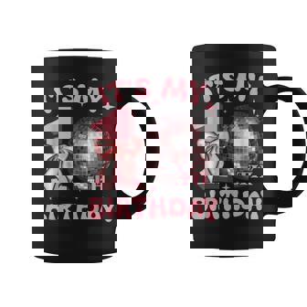 10Th Birthday Girl 10 Years Disco And Coquette Bow Prty Coffee Mug - Thegiftio UK