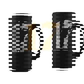 17 セブンティーン 誕生日 お気に入り 数字 フルール・ド・リス デザイン コーヒーマグ - Kawaiitshirt