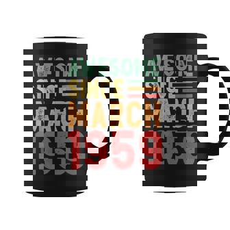 1959年3月から素晴らしい70歳の誕生日プレゼント。 コーヒーマグ - Kawaiitshirt