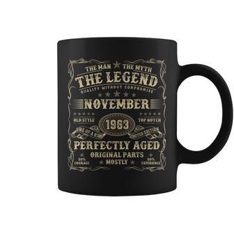 1963年11月 61歳 誕生日プレゼント 男性 61歳の誕生日 コーヒーマグ - Kawaiitshirt
