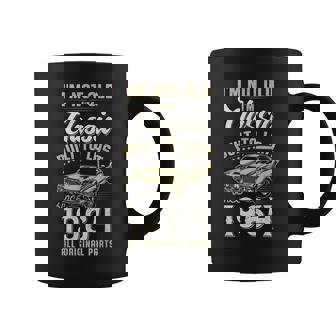 1964年生まれ、61歳の誕生日、クラシックカー コーヒーマグ - Kawaiitshirt