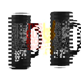 1971Intage Anniversaire Classic Rock Musique Hommes Cadeau Tasse - Cadeauxyz