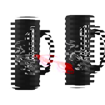 1Er Anniversaireoiture De Course Garçon 1 Drapeauoiture De Course Enfants Conduire Tasse - Cadeauxyz