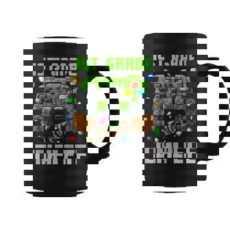 1St Grade Level Complete Graduation Class 2025 Game Pixel Coffee Mug - Thegiftio