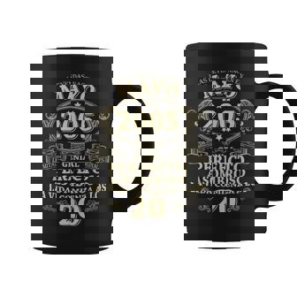 20 Cumpleaños Las Leyendas Nacen En Mayo 2005 20 Años Taza de café - Regaloses