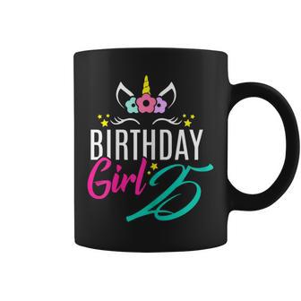 25 Birthday Girl 25 Geburtstag Einhorn Geschenk Tassen - Geschenkecke