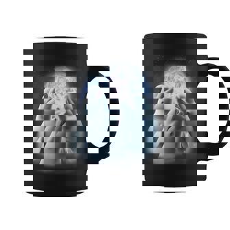 3 Beluga Whales Howling At The Moon Beluga Whale Lover Coffee Mug - Thegiftio