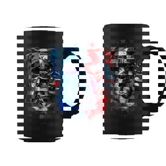 4 Juillet Bouledogue Américain Drapeau Américain Mignon Bouledogue Américain Tasse - Cadeauxyz