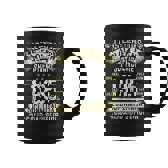 40 Años Cumpleaños Las Leyendas Nacen En Deeptiembre 1985 Taza de café - Regaloses