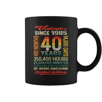 40歳 480ヶ月 すごい生まれ 1985年 40歳の誕生日 コーヒーマグ - Kawaiitshirt
