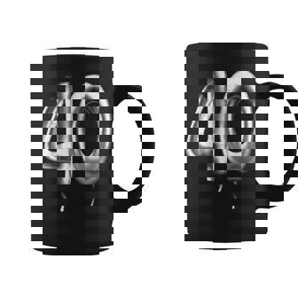 40歳の誕生日バルーン装飾バルーン40年目 コーヒーマグ - Kawaiitshirt