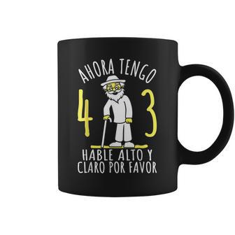 43 Cumpleaños 43 Años Hombre Divertido Ahora Tengo 43 Años Taza de café - Regaloses