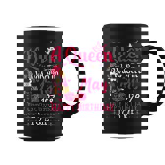 47歳の誕生日 ハイヒール A Queen Was Born In 5月 1978 コーヒーマグ - Kawaiitshirt