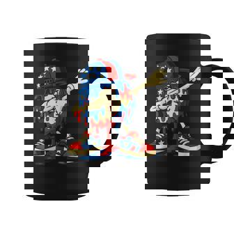 4Th Of July Dabbing Baseball Drip Ice Cream For Boys Usa Coffee Mug - Thegiftio UK