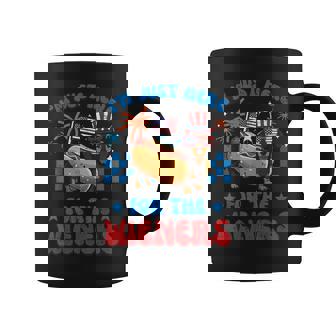 4Th Of July Dog Here For Wieners Dachshund Hotdog Women Coffee Mug - Monsterry