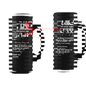 5 Things You Should Know About My Nana Grandma Coffee Mug - Thegiftio UK