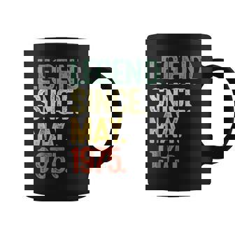 50 Years Old Legend Since May 1975 50Th Birthday Men Coffee Mug - Thegiftio UK