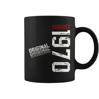 55 Cumpleaños Hombre Regalo Agosto 1970 Taza de café - Regaloses