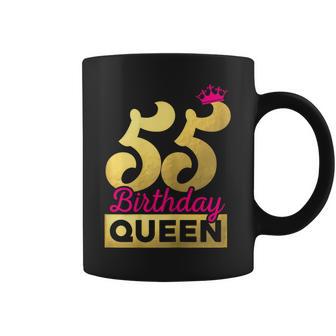 55 Geburtstag Geschenk Jahrgang 1970 Birthday Queen Krone Tassen - Geschenkecke