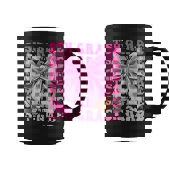 5Th Grade Girls Coquette Bow Back To School Fifth Grade Coffee Mug | Mazezy
