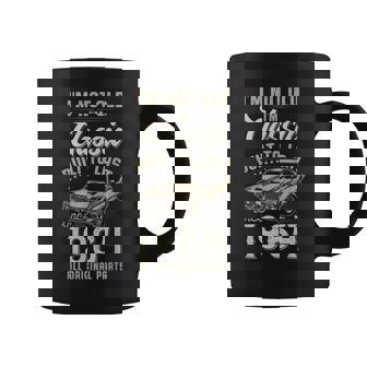 61歳の誕生日 1964年生まれのクラシックカー コーヒーマグ - Kawaiitshirt