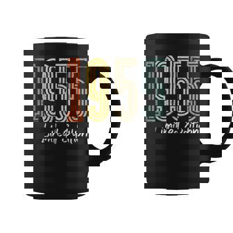 70 Años Nacido En 1955 Cumpleaños 70 Regalo Limited Edition Taza de café - Regaloses