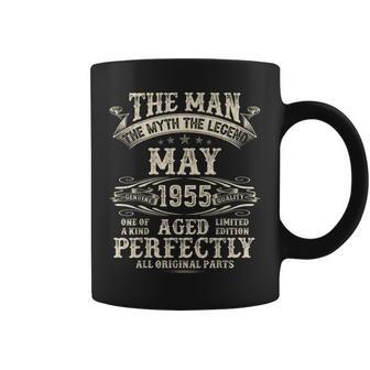 70歳の誕生日プレゼント 男性用 70歳 5月 1955年 コーヒーマグ - Kawaiitshirt