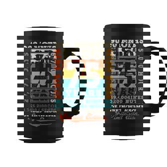 75歳の誕生日 75歳 900ヶ月 すごい生まれ 1950年 コーヒーマグ - Kawaiitshirt