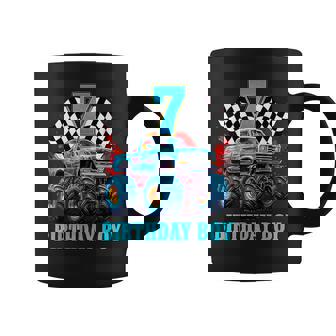 7歳 7歳の誕生日 男の子 モンスタートラック 車 コーヒーマグ - Kawaiitshirt