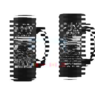 80º Aniversario Del Día D Historia Del Desembarco En Taza de café - Regaloses