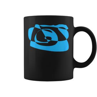Abstracto Azul Taza de café - Regaloses