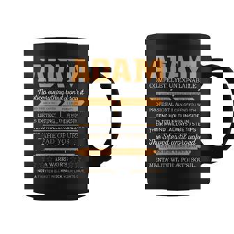 Adam Completely Unexplainable Notices Everything But Won’T Say It Name Coffee Mug | Seseable CA