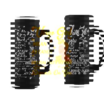 African American Birthday Black Virgo Girl Coffee Mug - Seseable