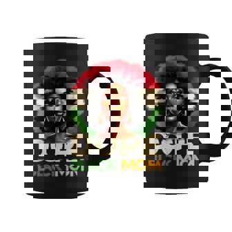 Afro Woman Dope Black Mom Melanin Pride Mother Black Mom Coffee Mug | Mazezy