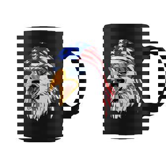 Aigle Américain Patriotique Usa 4 Juillet Tasse - Cadeauxyz