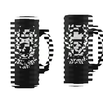 Alemania Mes Del Orgullo Hogar Corona De Laurel Cruz Taza de café - Regaloses