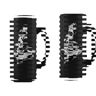 Alien Dj Tekno Musica Electronica Gratis Partyoundsystem Taza de café - Regaloses