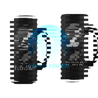 Alien Invasion In The Dark Ufo I Told Youo コーヒーマグ - Kawaiitshirt